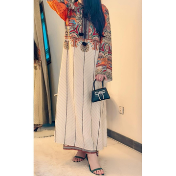 Women Printed Shirt Trouser Set – Multicolor Cotton Ethnic Festive Wear